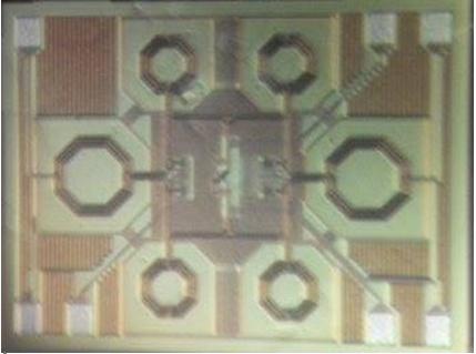 508 WEN-CHENG LAI et al : A TRIPLE-BAND VOLTAGE-CONTROLLED OSCILLATOR USING TWO SHUNT RIGHT-HANDED Fig. 2. Chip photograph of the proposed TB oscillator. (a) Fig. 3. Measured tuning range of the VCO.