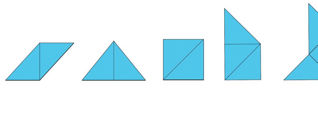 Triangular shapes