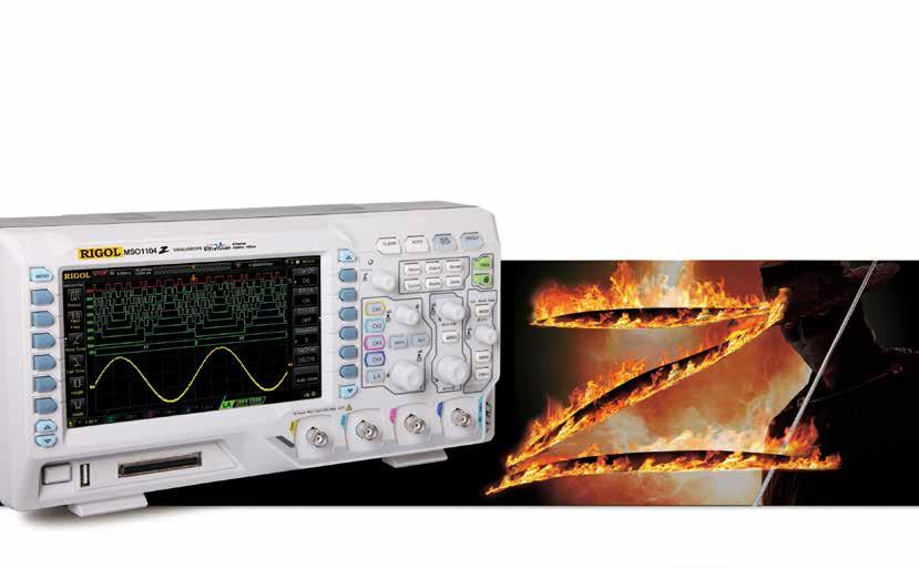 MSO/DS1000Z Series Digital Oscilloscope Analog channel bandwidth: 100 MHz, 70 MHz, 50 MHz 4 analog channels, 16 digital channels (for MSO1000Z and MSO upgradable for DS1000Z Plus) Real-time sample