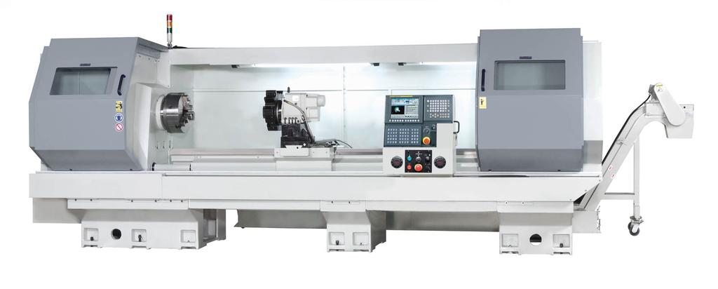 CLAUSING MULTITURN LARGE CAPACITY CNC LATHES Highly versatile flat bed design, engineered for precision and maximum