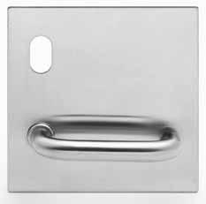 200 Series Artefact Square Corner Plates The 200 Series Door Furniture is 162mm square with square corners.