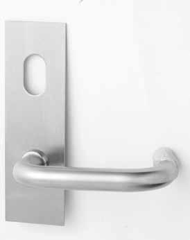 224 Series Artefact Rectangular Plates The 224 Series Door Furniture is 162mm long x 50mm wide with square ends.