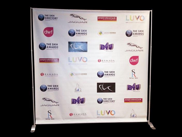 Telescopic Banner Frame 325 The Telescopic large format tension banner