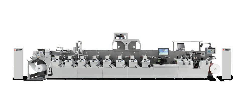 M5 LINE "DIGITAL" REVOLUTION, FOR UNLIMITED SUBSTRATE TYPES "Digital" micro-runs, long runs, profit, quality, all-in-one press The Digital Automation concept transforms flexo printing and die-cutting