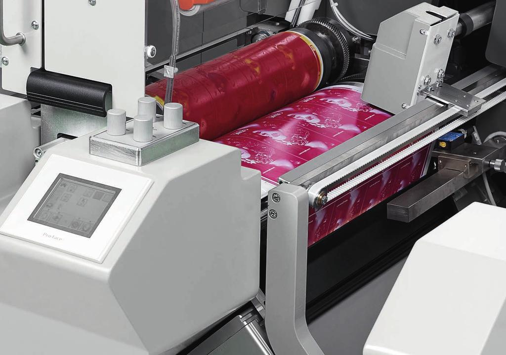 DIGITAL AUTOMATION TM A FORERUNNER OF DIGITAL TECHNOLOGY Benefits of DIGITAL AUTOMATION TM For every flexo + die-cut job change: 10 M OF WASTE 1 MIN OF TIME HALF OPERATING COSTS Product Benefit Press