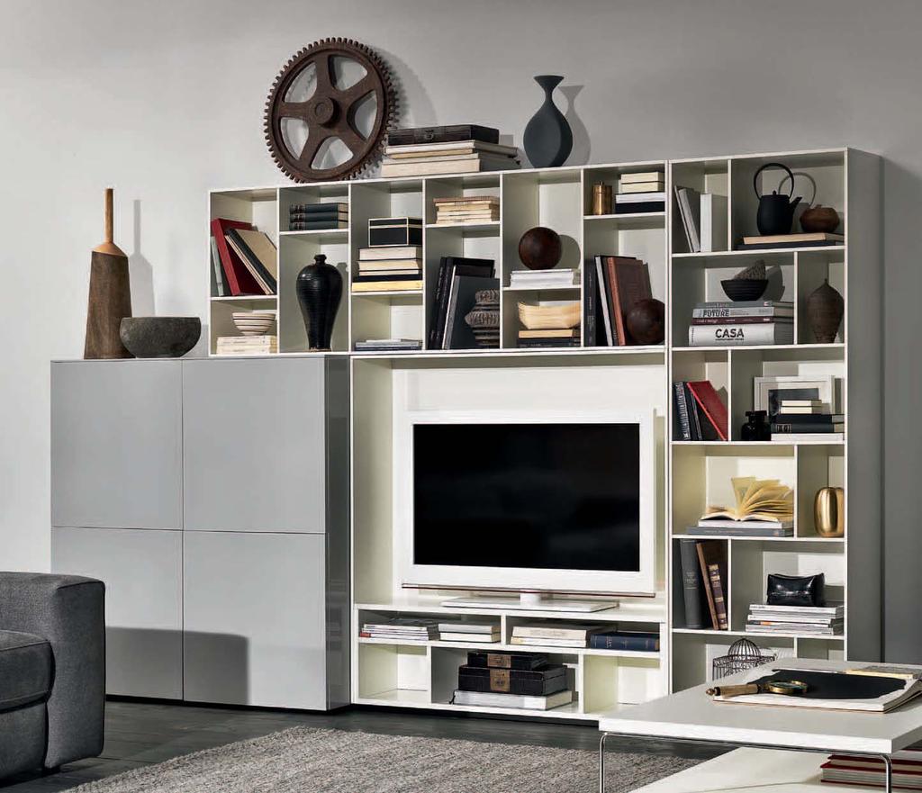 Wall System Elegant Novecento is a system that helps organizing spaces,