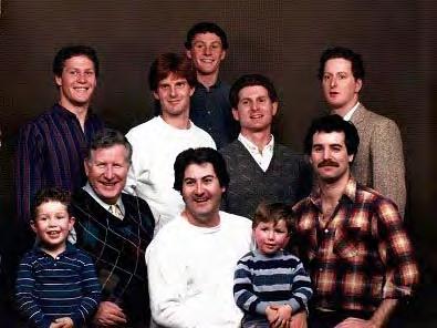 The Wall family - Dad and the band of brothers, circa 1985 As the years passed Brian played many world class players gaining draws against Soviet GM Anatoly Lein, ex-us Champion GM Arthur Bisguier,