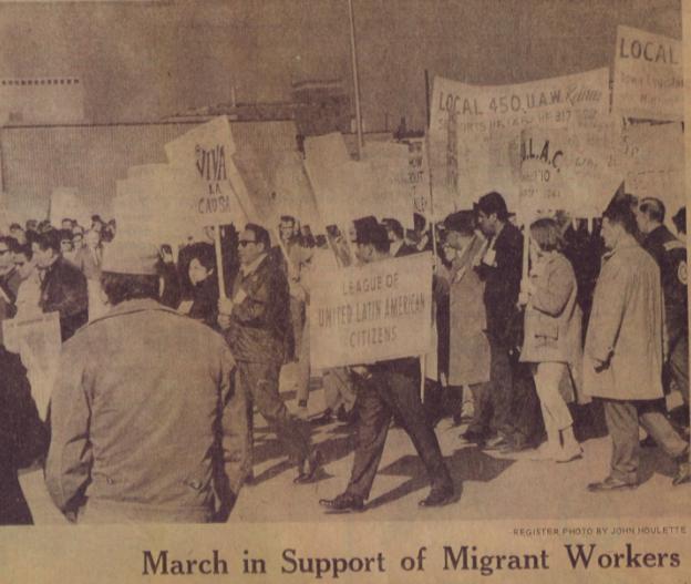 LULAC Members March on Des Moines, 1969 LULAC Council 10