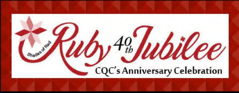 Welcome to our year long celebration of 40 years of the Colorado Quilting Council.