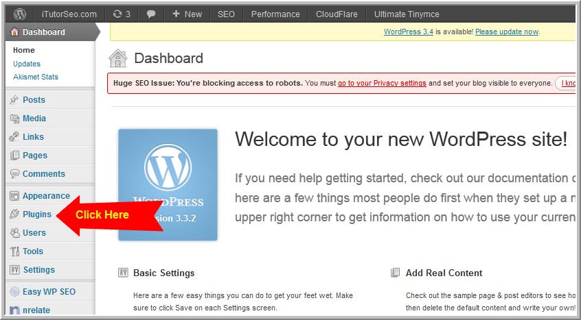Adding Plugins to WordPress One of the best things about using WordPress is the ability to add plugins. Plugins allows you to enhance your blog and customize it in so many ways.