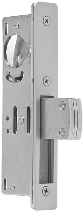 Mortise Locks 185 Series Mortise Locks for Aluminum Stile Doors. Non-Handed.