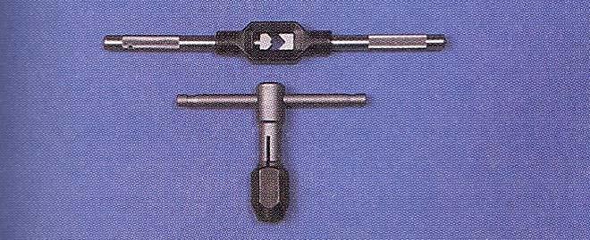 7.9 Tap Wrenches Two types of tap wrenches are available. The selection of tap wrench depends on the tap size.