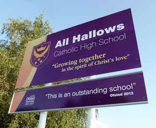 worked with All Hallows Catholic High School for