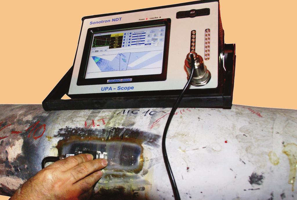 Weld inspection is typical application benefited through use of