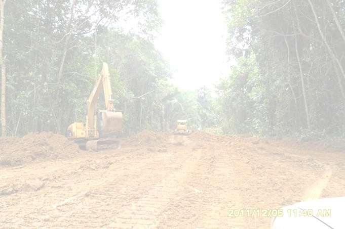 Platanillo Civil Works Ground and weather conditions have been poor, however excellent progress has been achieved through this difficult terrain currently below budget The new road, deviated and