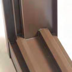 track sill showing silicone