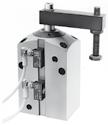 clamps and rotary couplings for pneumatics Pneumatic swing clamps with