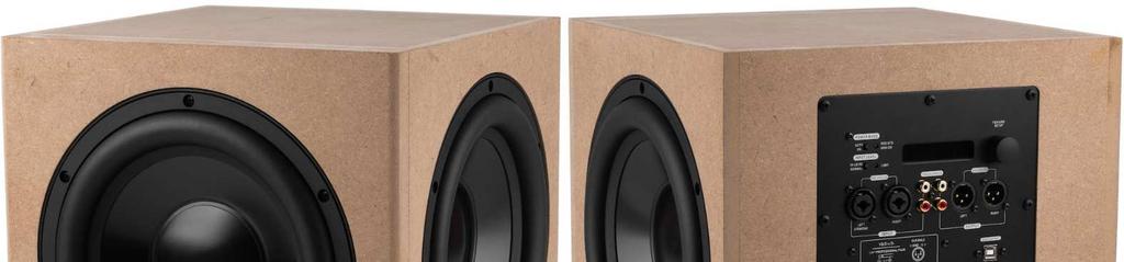 15) Set the Dayton Audio RSS265HO-4 10" Reference HO Subwoofer in the opening in the front of the enclosure.