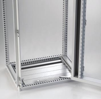 FRAME STOP EUFR-001 It allows the stop of the rack frame at 150 avoiding its accidental closing*. Includes 1 piece with mounting accessories.