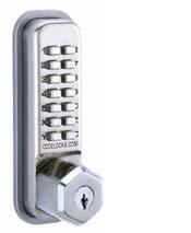 CL255 KEY Model Codelocks CL255 KEY The CL255 KEY is a light duty mortice latch with dual backplate and key override facility, useful for cleaning and security staff. The key overrides the codes.