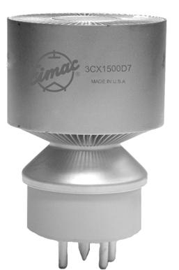 TECHNICAL DATA HIGH-MU AIR-COOLED POWER TRIODE 3CX1500D7 The Eimac 3CX1500D7 is a compact power triode with an anode dissipation rating of 1500 watts.