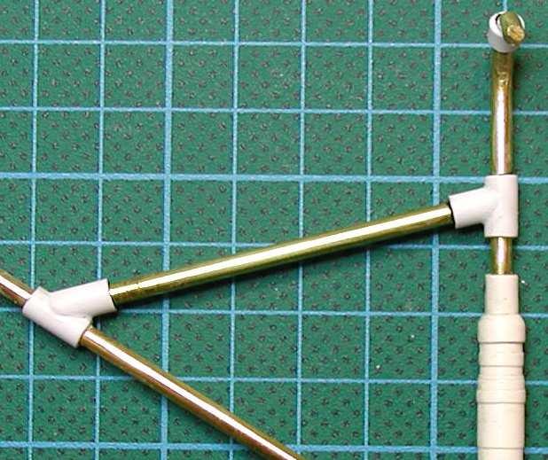 079 brass rod (FRONT) 4 x 1/4 of 1/8 plastic tube