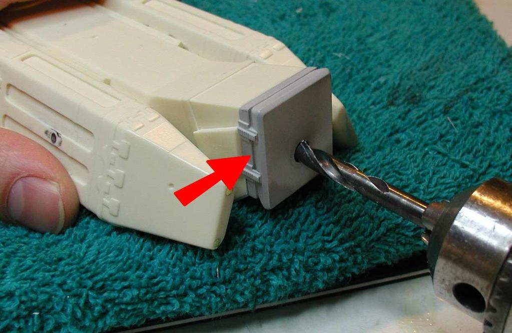 Secure the rods with super glue, cut them flush to the surfaces and