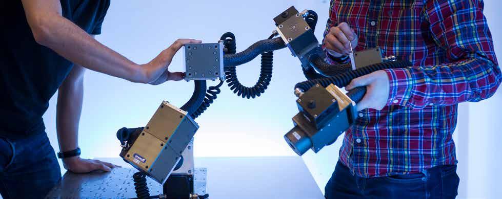 Mechatronic Systems Robots distinguish themselves from classical automated machines by their flexibility and versatile application, and are therefore consistently realised as complex mechatronic