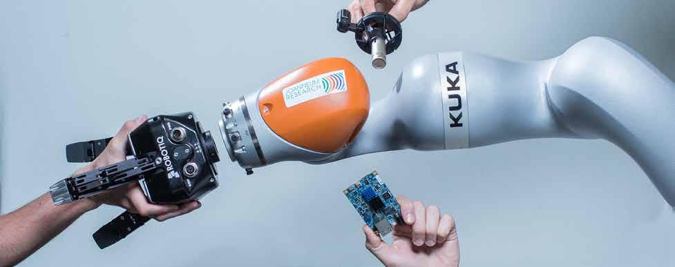 ROBOTIC Systems Besides the classical robot mechanism and its control electronics, state-of-the-art robot systems comprise a variety of further components, as, for example, diverse sensors,