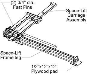 Space-Lift Application Guide 11 SPACE-LIFT ASSEMBLY INSTRUCTIONS FIG.