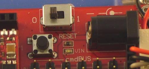 Make sure the DIP switch on the Command Board is at the 0 position. If not, please poke it to the 0 position. B_3.