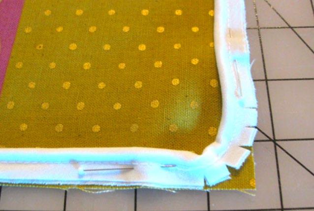 STEP 2: It s rather impossible to get 90-degree corners with piping, so this method will give you a slightly rounded corner.