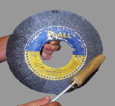 Inspecting Abrasive Wheels Before mounting: inspect closely for damage perform sound- or ring-test to ensure free from cracks / defects