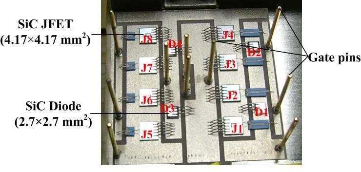 2. Electrical Performance of the SiC JFET Module In this section, the electrical performance of the SiC JFET module,
