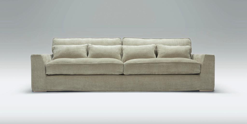 NEW YORK, 4 seater sofa lux comfort, loose cover exclusive