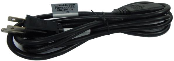 =125V) MCL P/N: CBL-3W-US Three wire AC Power cord