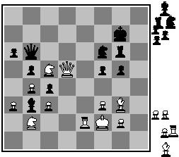 Chess Positions (cont) (d) Black to move *White about to lose*
