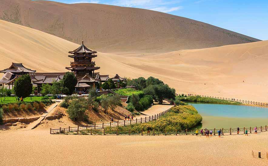 Voices from Industry Dunhuang: On the Silk Road with smart tourism and big data As an ancient hub along the Silk Road, China s Dunhuang started life as a meeting point for different people and