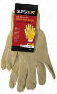 CLEANING Canvas Gloves natural colored, cotton gloves with knit wrist are ideal for painting, household chores and yard