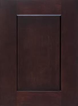 *Matching ends, no skin is required Shaker Espresso The Shaker Espresso is a full Overlay door in solid wood with a 5 piece construction. It is our most popular door style solution.