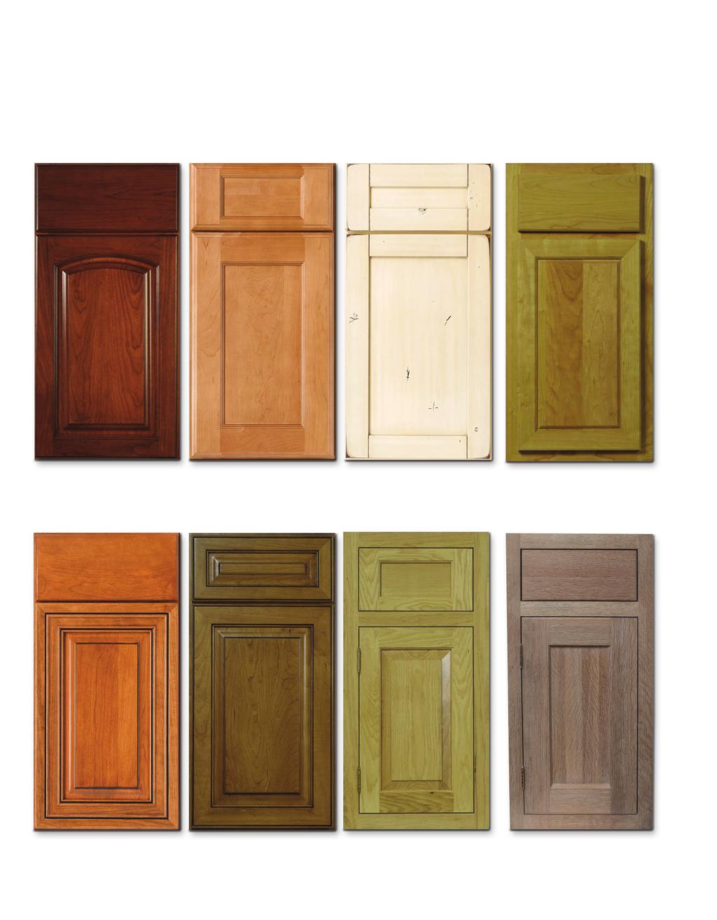 Door Styles *Most raised panel door styles are also offered with a flat center