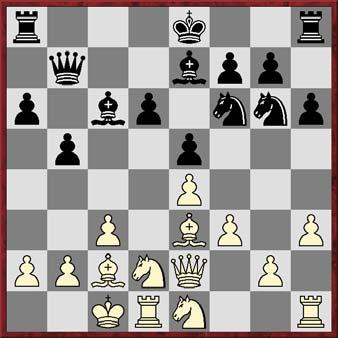 9...h6 This is a pointless move that loses time and only weakens the kingside. Better would have been the immediate 9...Ng6 followed by Be7. 10.