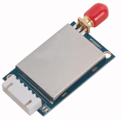 Embedded Radio Data Transceiver SV611 Description SV611 is highly integrated, multi-ports radio data transceiver module. It adopts high performance Silicon Lab Si4432 RF chip.