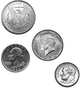 Coin Act of 1873 Section 16 The silver coin of the United States in denominations of a dollar, half dollar, quarters, and dimes shall be a legal tender in payment of debts for