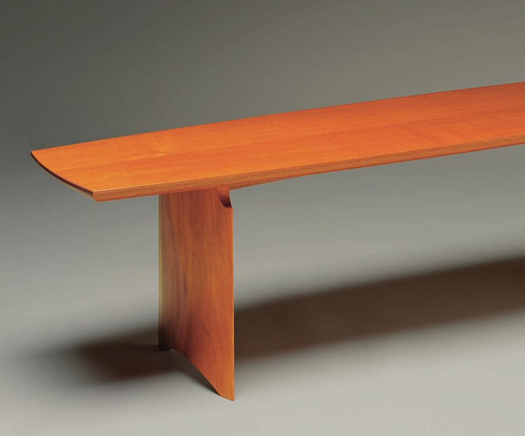 Sleek and Shapely Coffee Table Hand-shaping brings out the beauty in this elemental piece BY MICHAEL CULLEN At the time I first made this table, in 1995, I had been building a lot of complex