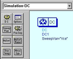 DC simulation controller Simulation