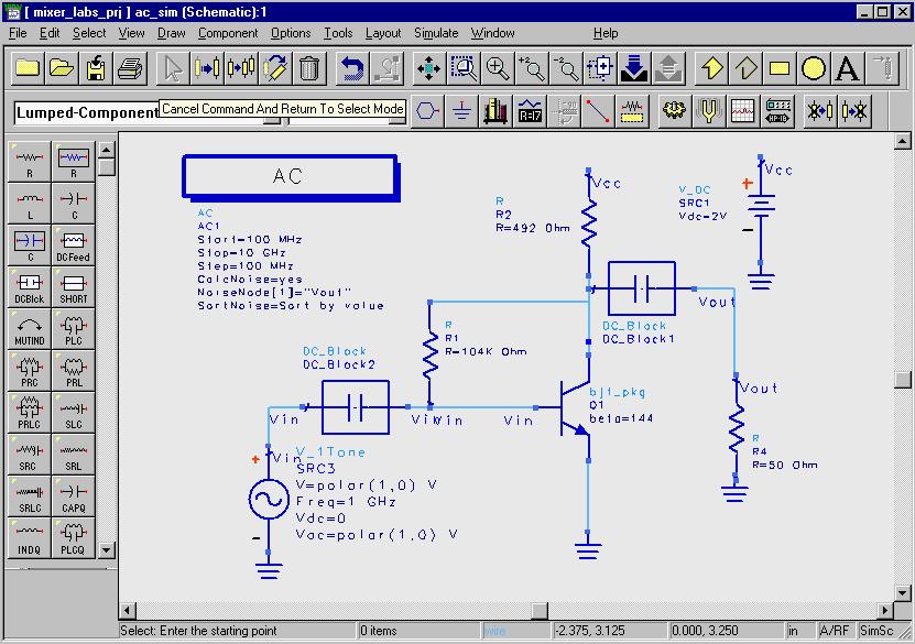 circuits & run simulations.