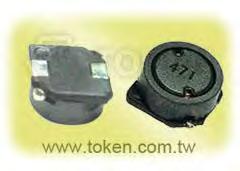 Product Introduction Token (TPSLF) Shielded Small Footprint SMD Power Inductors Deliver Higher Inductances. Features : Magnerically shielded construction.