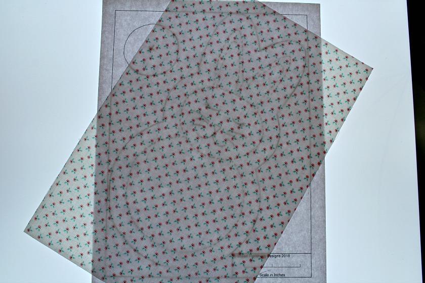 Rag Quilt Bunny Pattern Page 2 If you are using lighter colored fabric, the easiest way to trace the pattern on to the fabric is to use a light box.