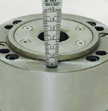 when measuring a circular hole. Inner diameter revision chart is on the back for better accuracy. (62600) Formula for revision Inner diameter= reading value 2 +.44 (B) (A) Thickness of Taper Gauge (.